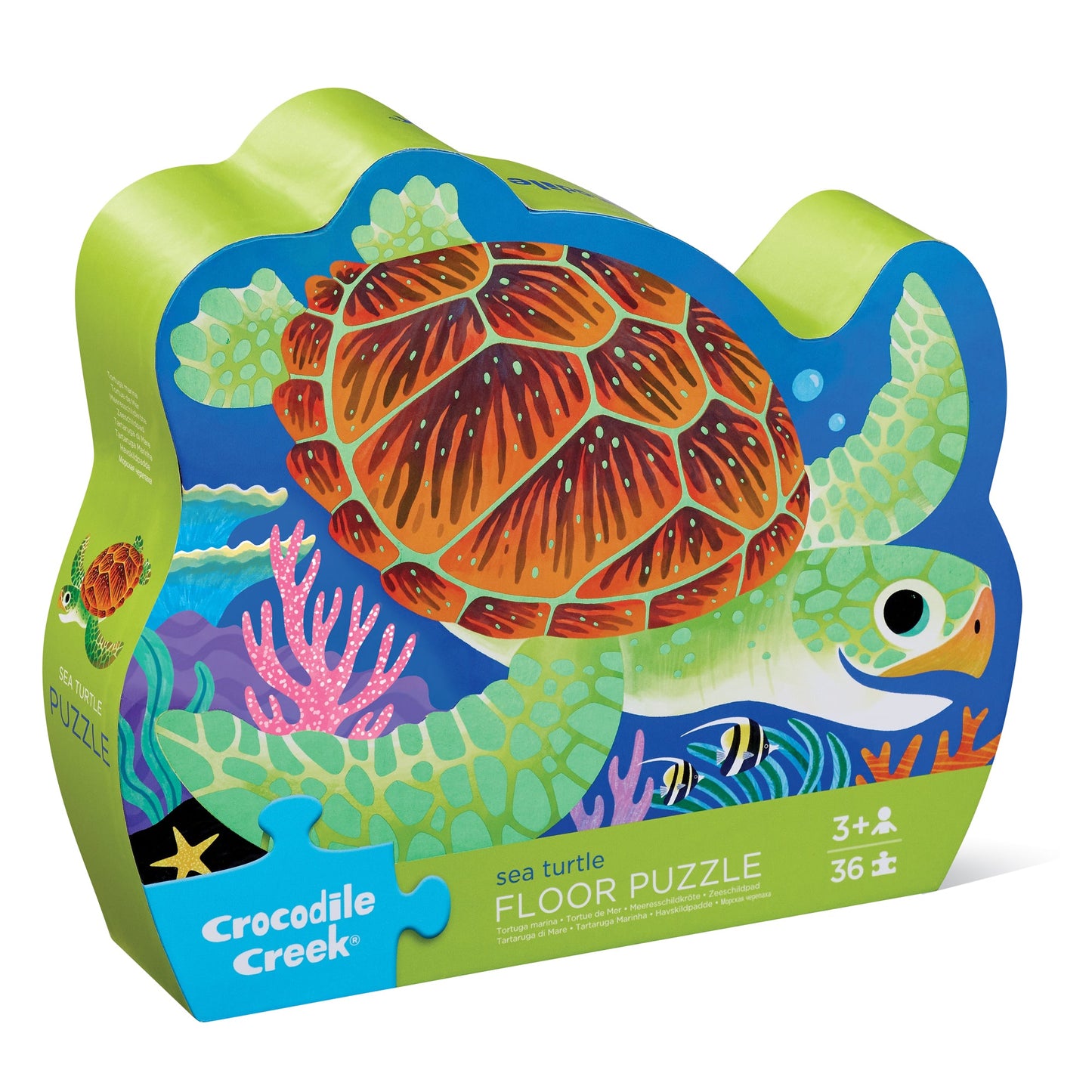Sea Turtle 36 Piece Foil Floor Puzzle