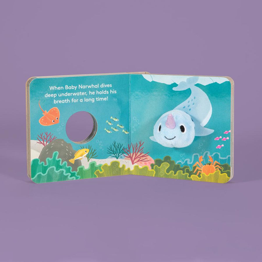 Baby Narwhal | Finger Puppet Book