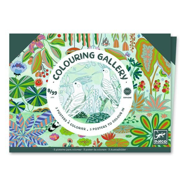 Wilderness Colouring Posters