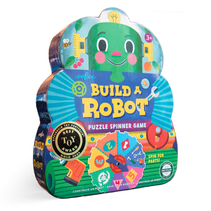 Build a Robot: Puzzle Spinner Game
