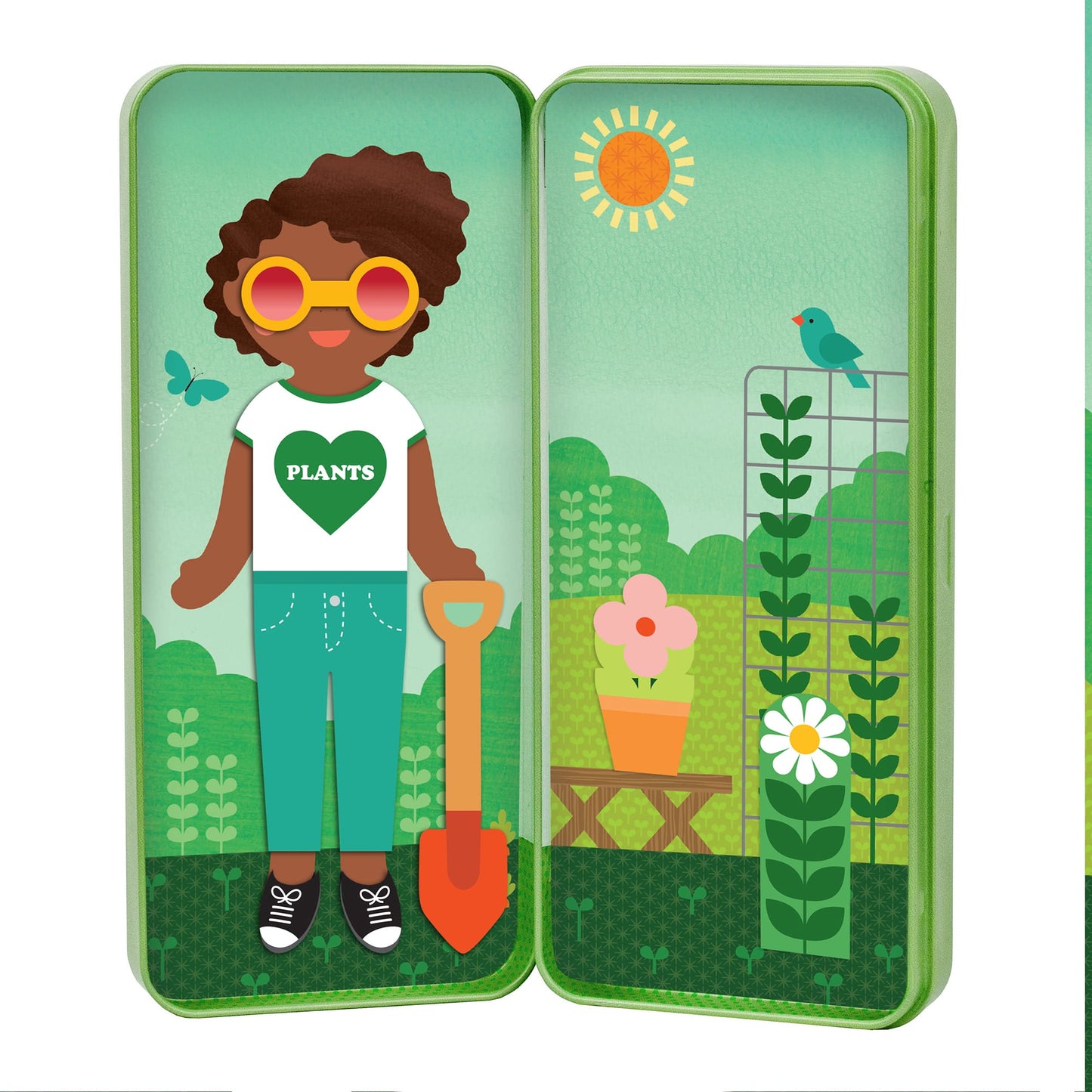 Magnetic Dress Up: In the Garden