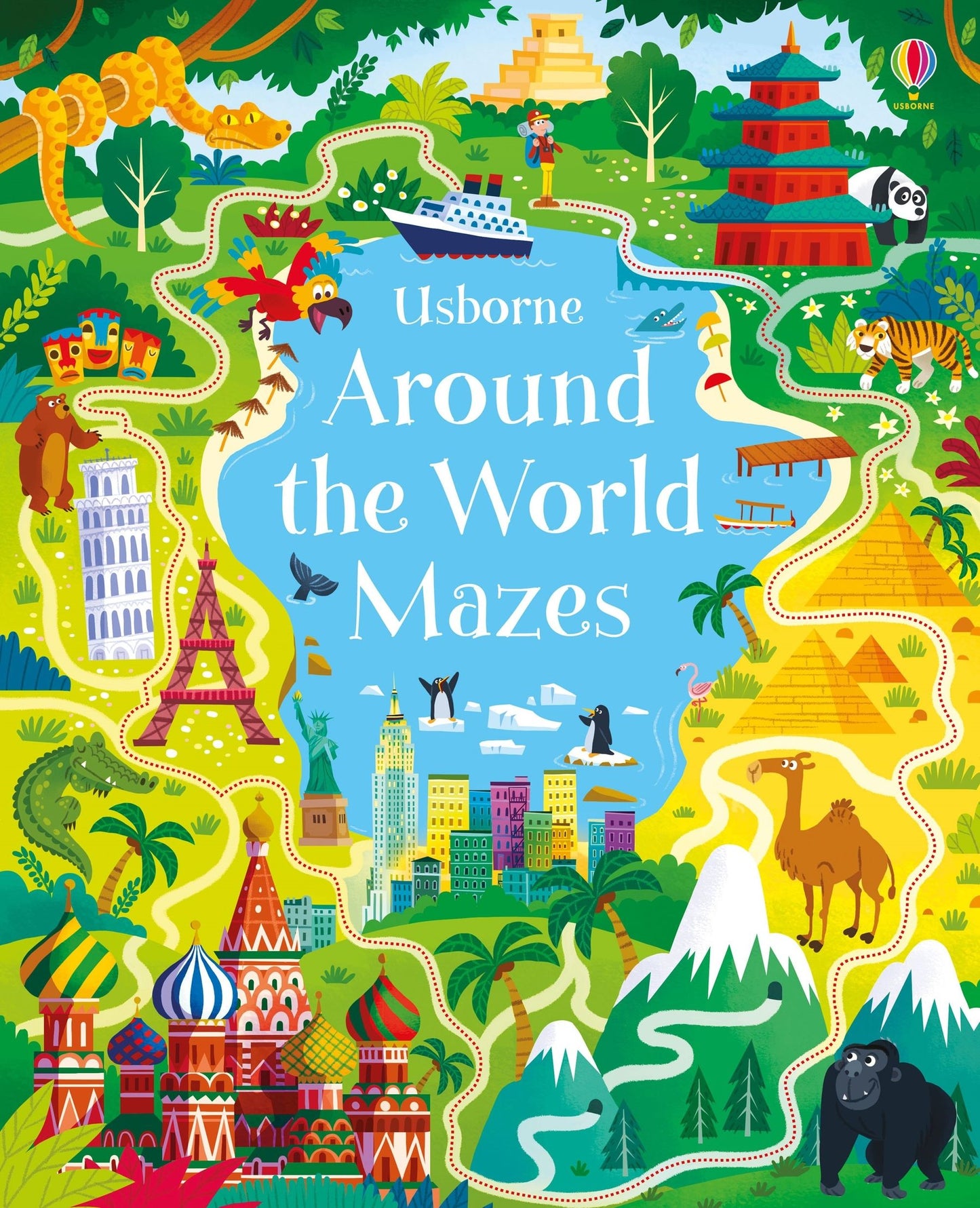Around the World Mazes | Usborne