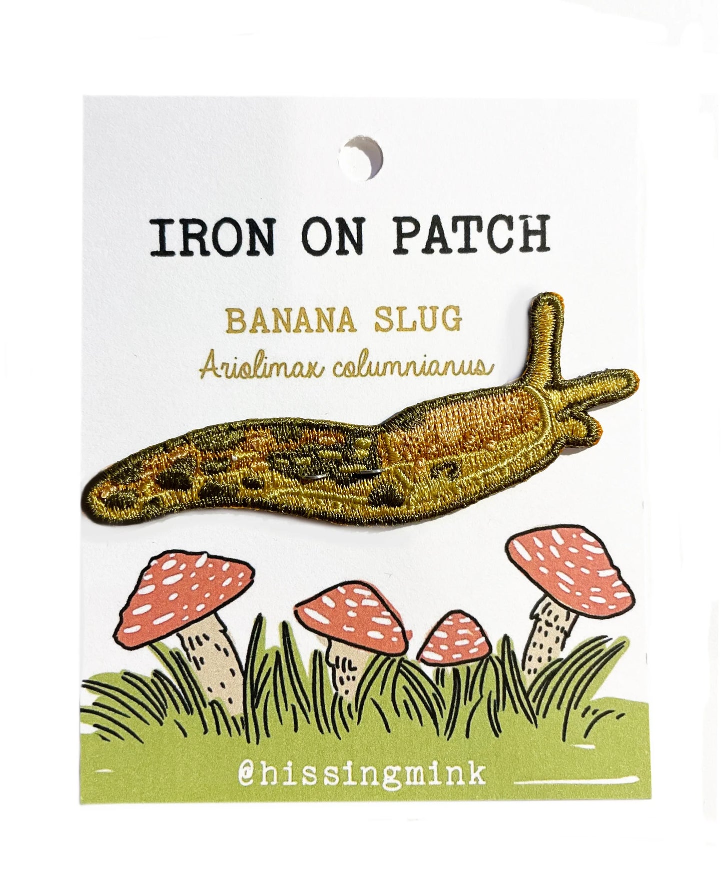 Banana Slug | Iron On Patch