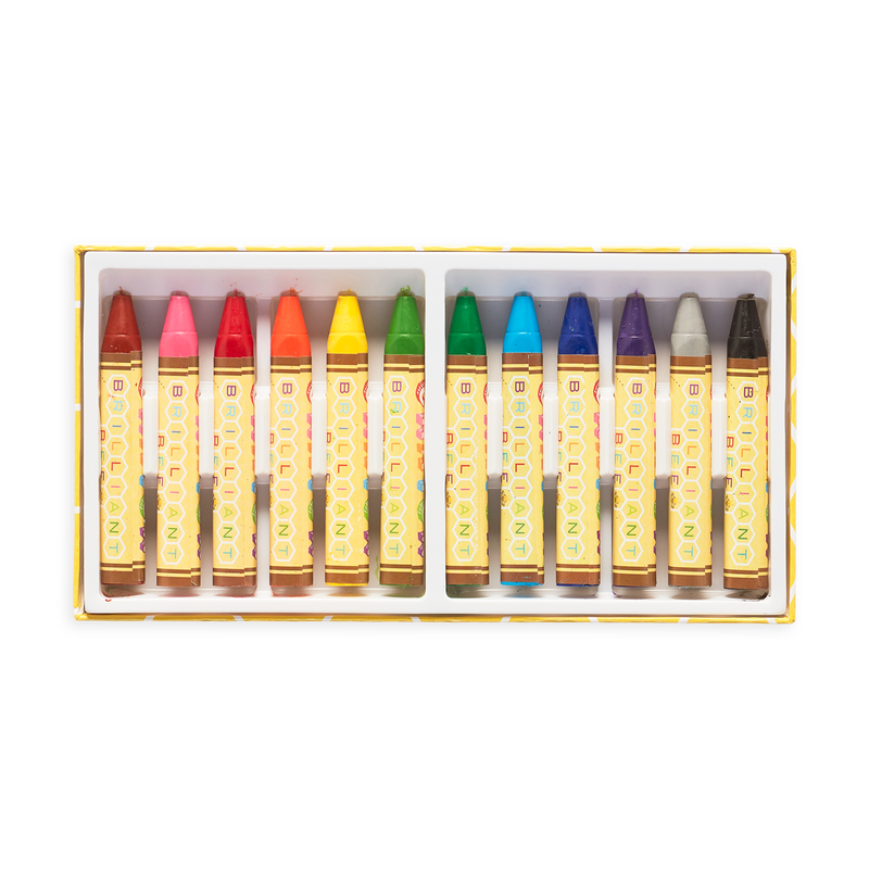 Brilliant Bee Crayons | Set of 12