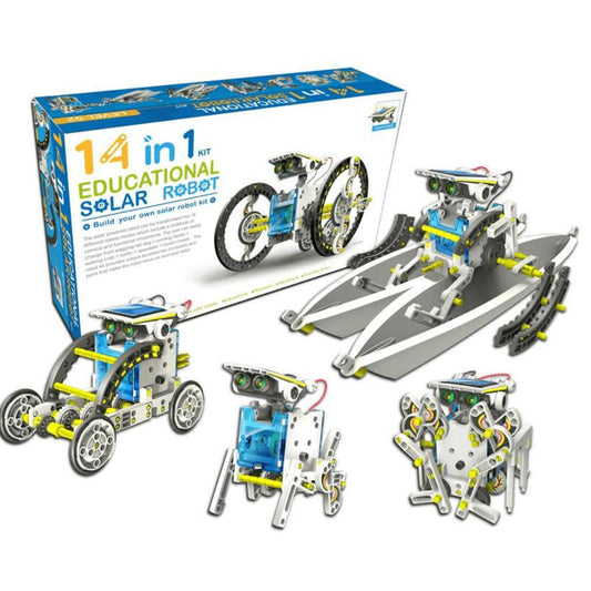 14 in 1 Educational Solar Robot Kit