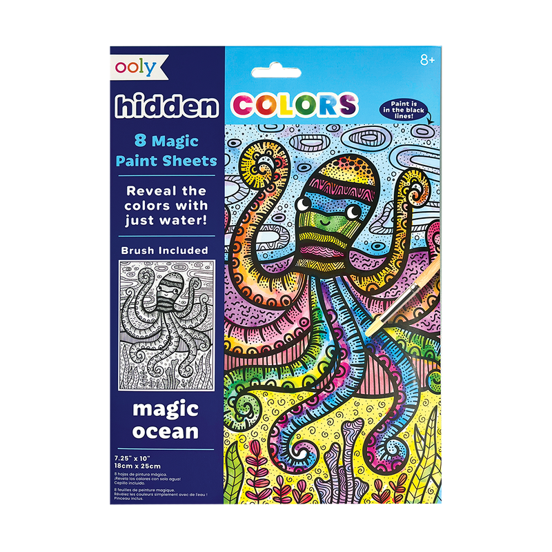 Hidden Colors Magic Painting | Ocean