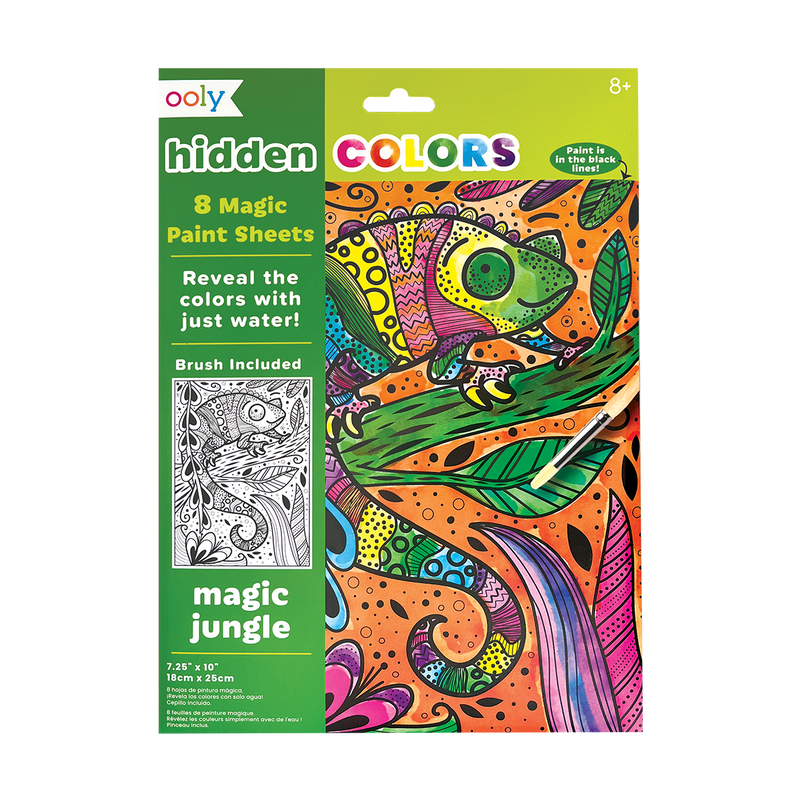 Hidden Colors Magic Painting | Jungle