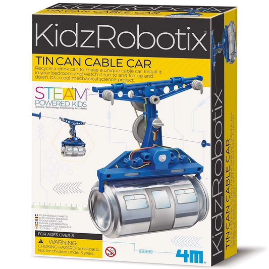 Tin Can Cable Car | KidzRobotix