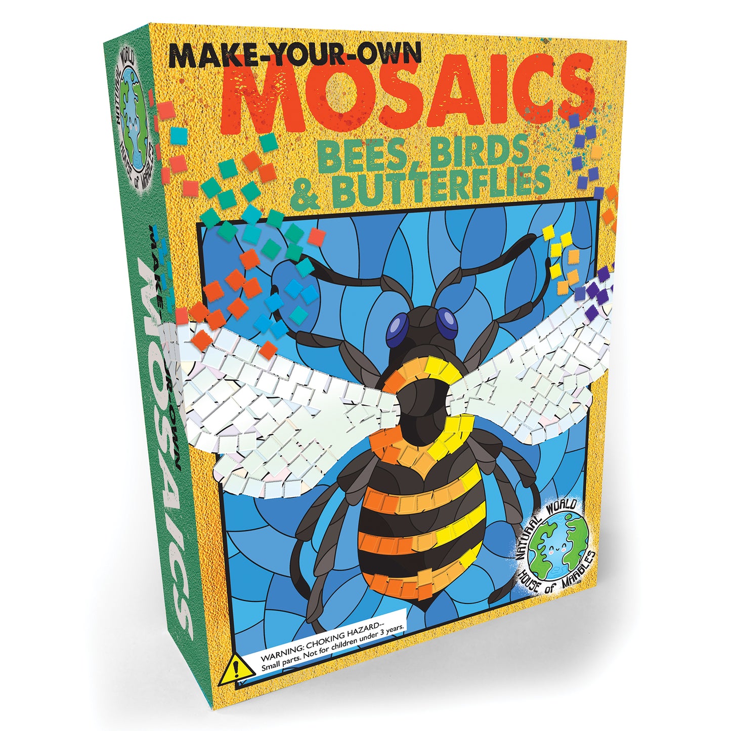 Bees, Birds & Butterflies Mosaic Art Set