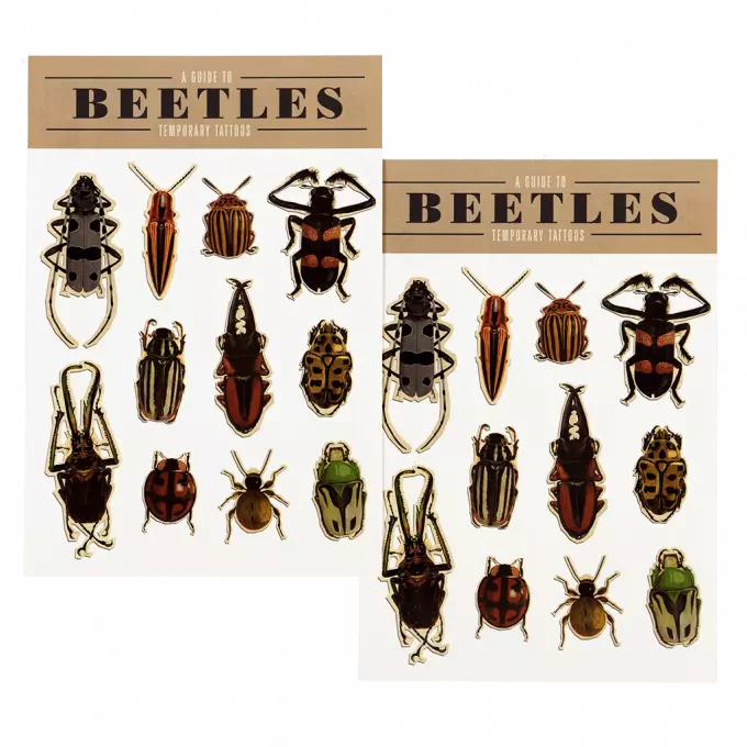 Temporary Tattoos | Beetles