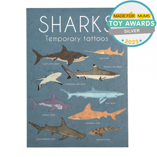 Temporary Tattoos | Sharks