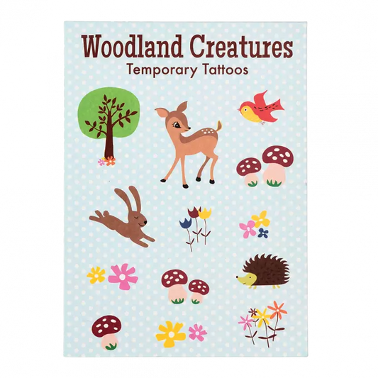 Temporary Tattoos | Woodland Creatures