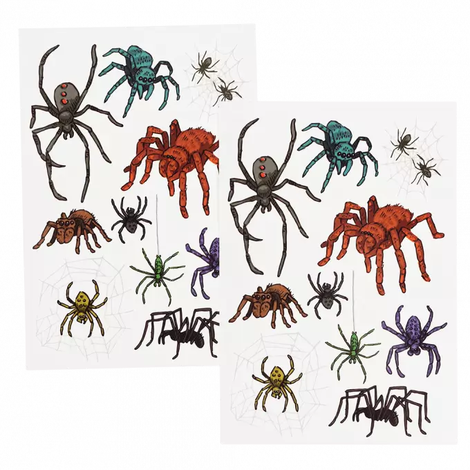 Temporary Tattoos | Spiders