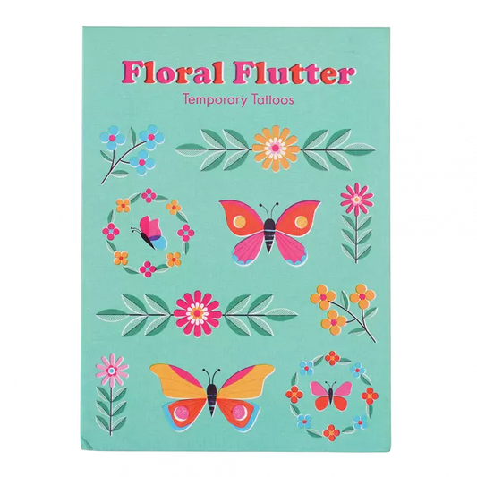 Temporary Tattoos | Floral Flutter