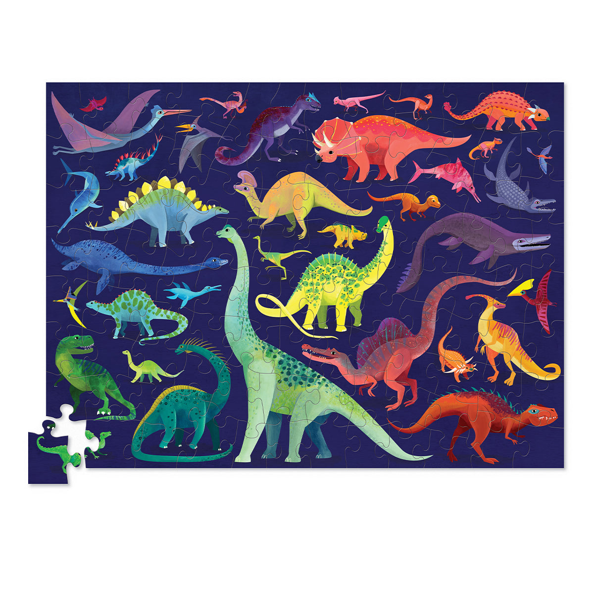 Dino World 100 Piece Puzzle