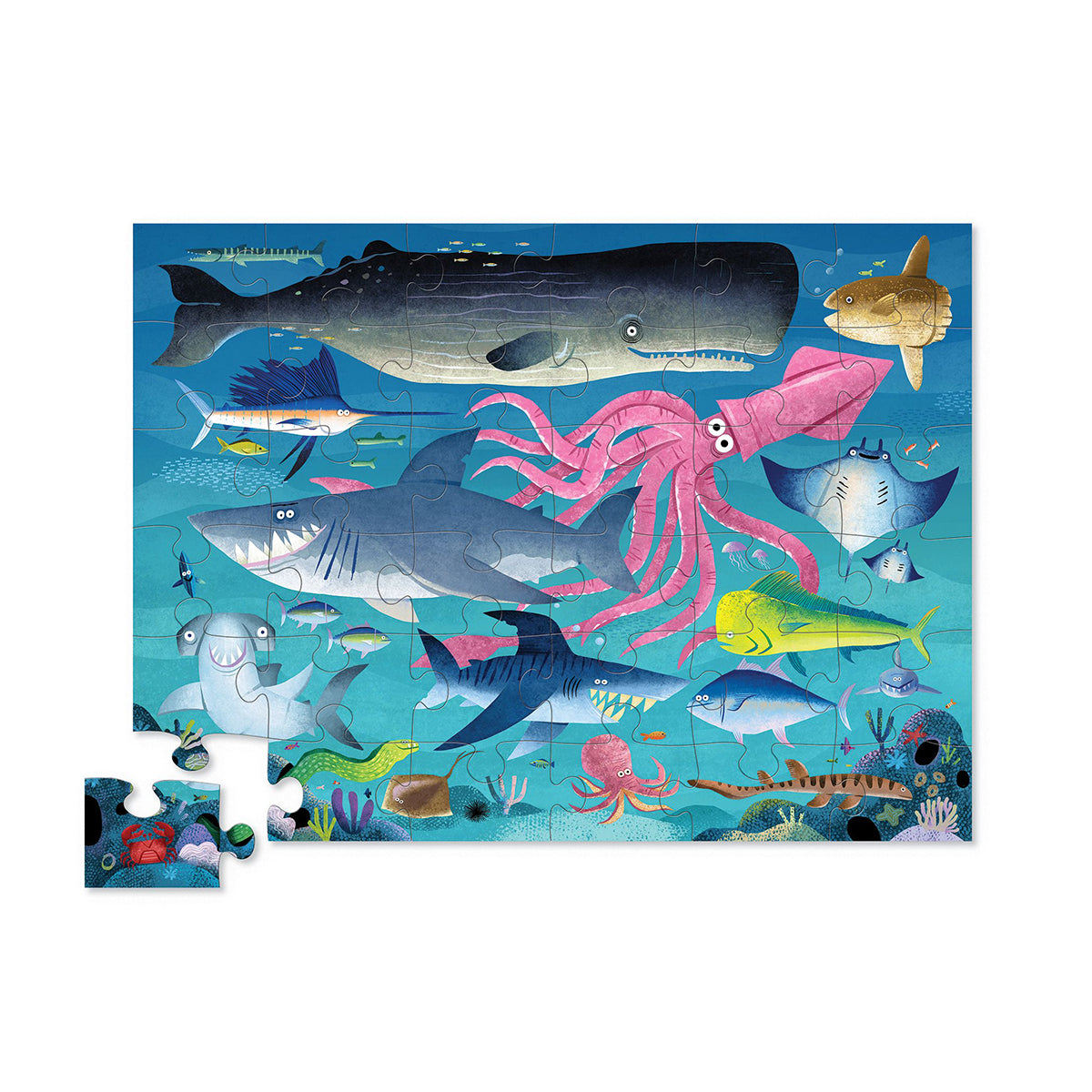 Shark Reef 36 Piece Floor Puzzle