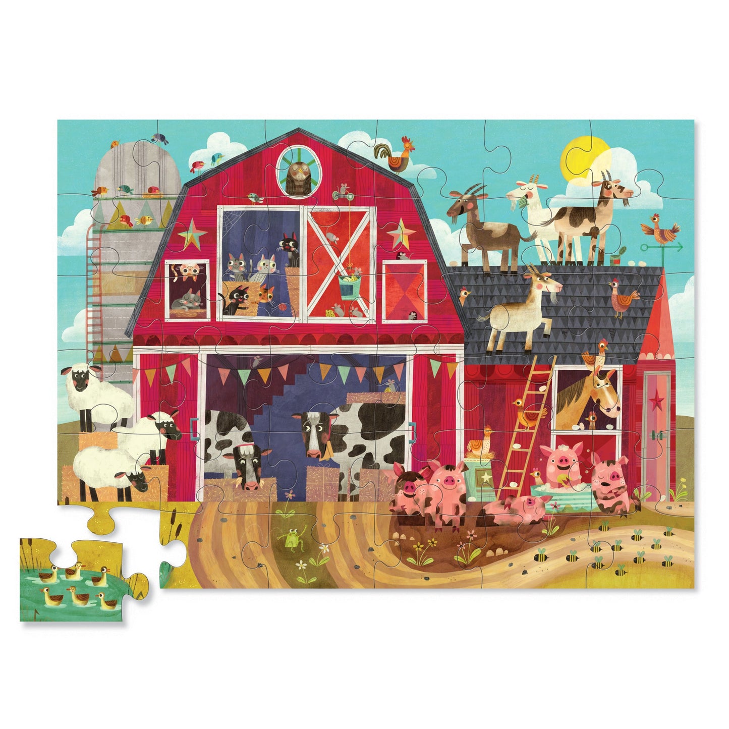 Barnyard Buddies 36 Piece Floor Puzzle