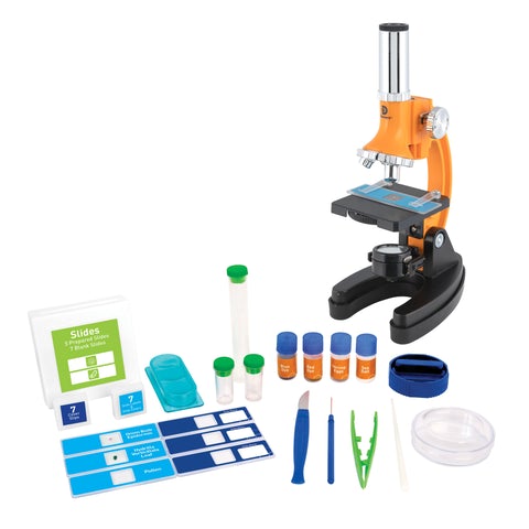 45 Piece 900x Biological Microscope Set