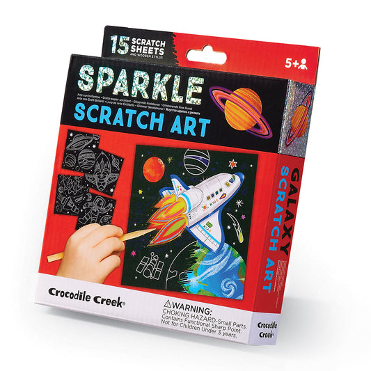 Sparkle Scratch Art | Galaxy