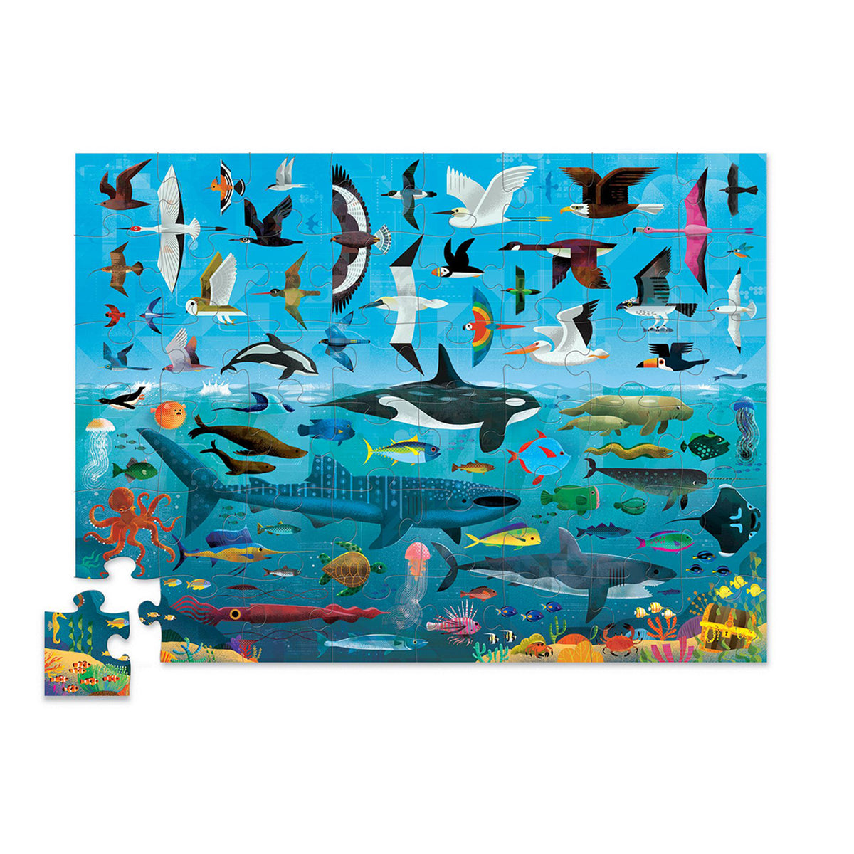 Above + Below Sea & Sky 48-Piece Puzzle