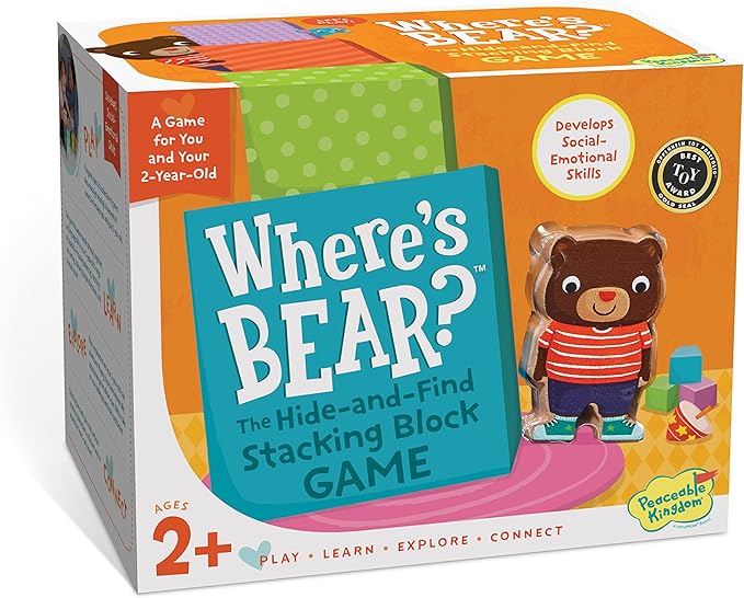 Where's Bear? The Hide-and-Find Stacking Block Game