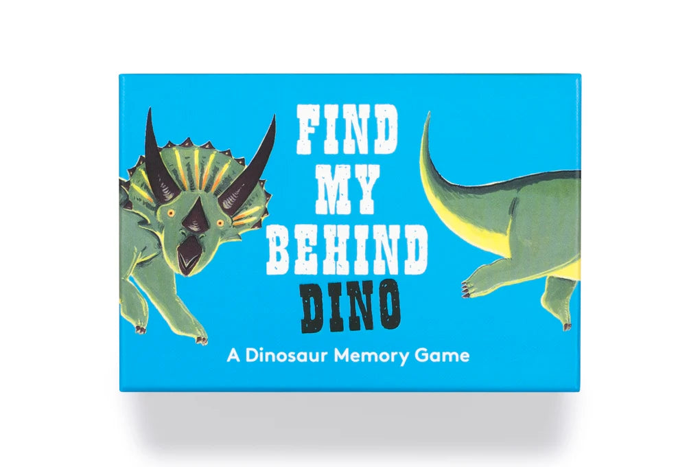 Find My Behind Dino Memory Game