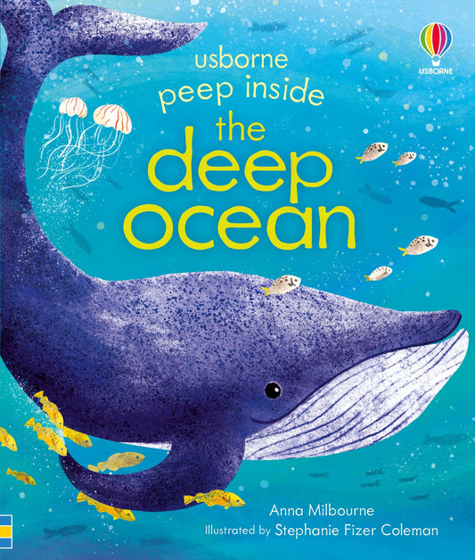 Peep Inside the Deep Ocean | Usborne Board Book