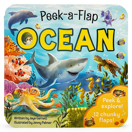 Peek a Flap Ocean Board Book