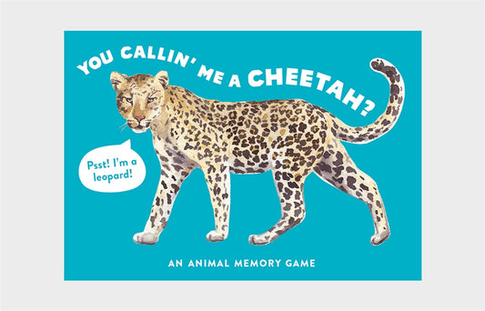 You Callin' Me a Cheetah? Memory Game