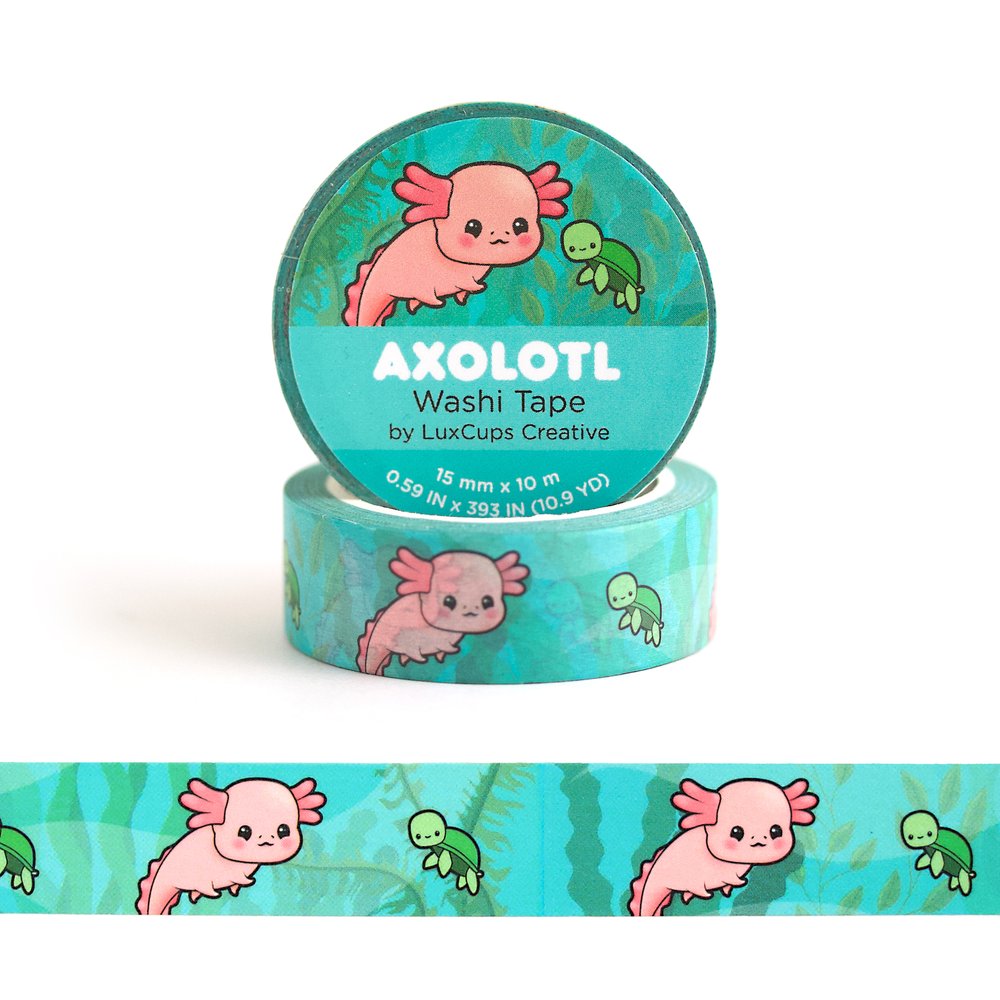 Axolotl Washi Tape