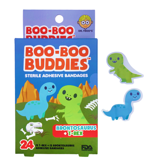 Brontosaurus & T-rex | Boo-Boo Buddies Bandages