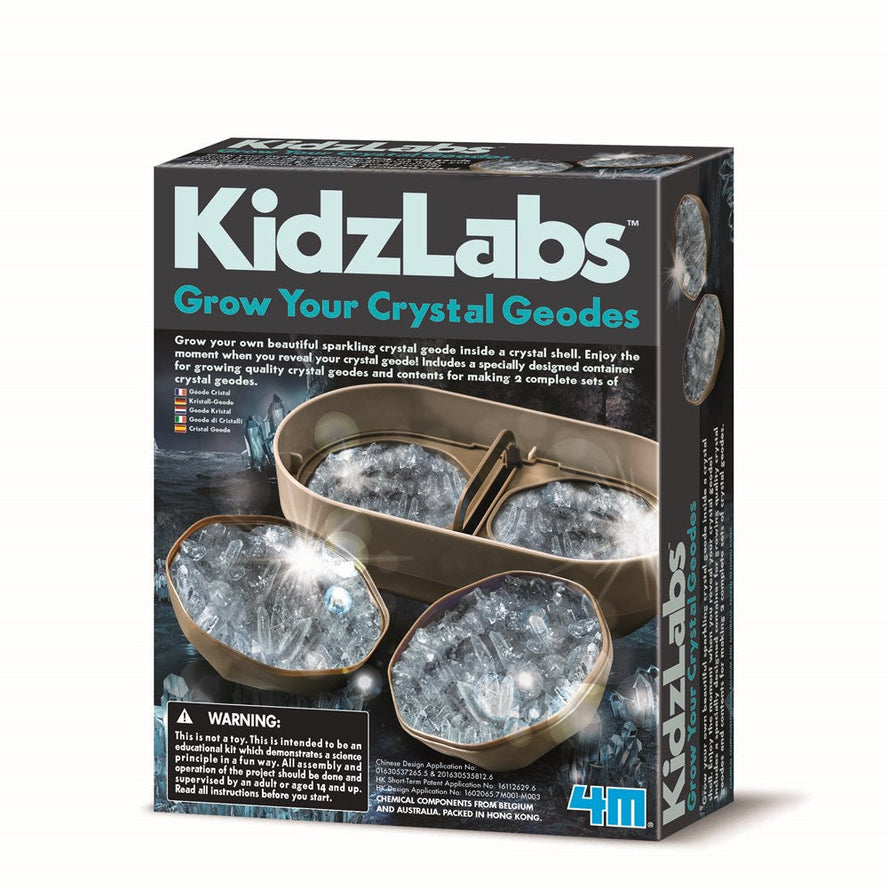 KidzLabs Grow Your Own Crystal Geodes