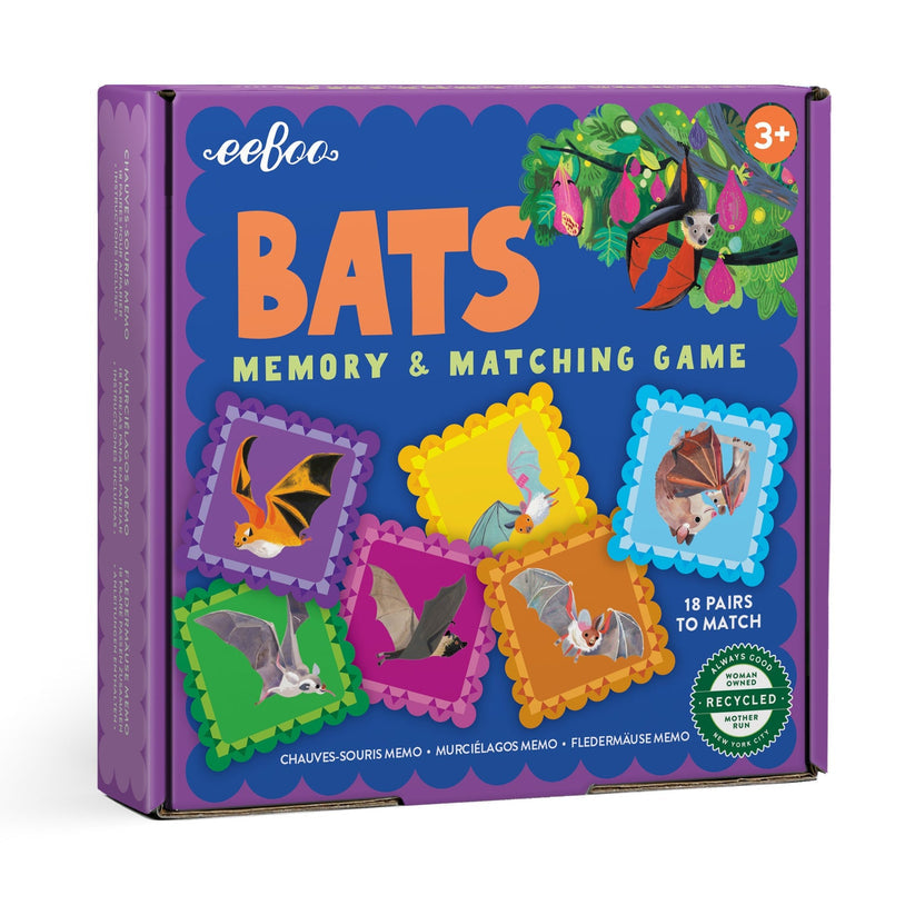 Bats Memory & Matching Game | eeBoo