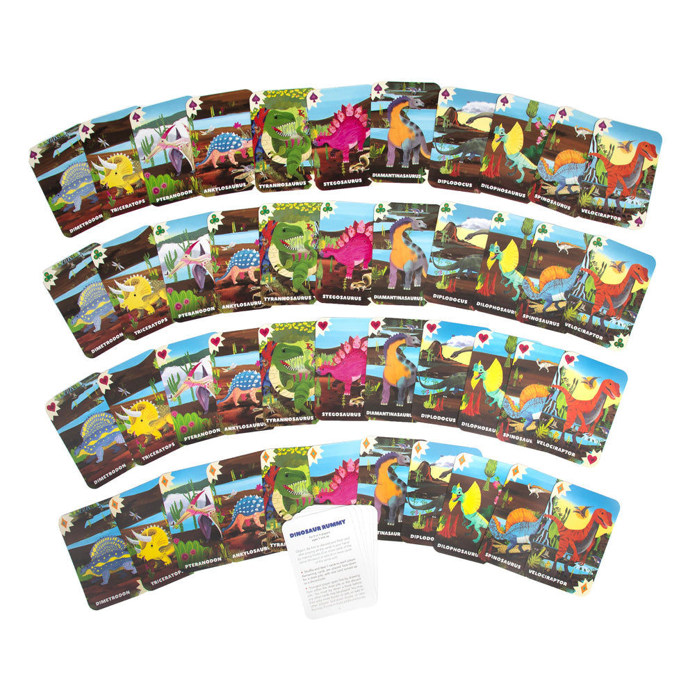 Dinosaur Rummy Card Game