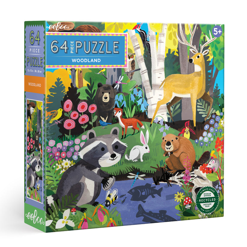 Woodland 64-Piece Puzzle