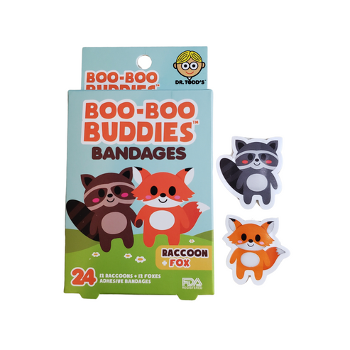 Raccoon & Fox | Boo-Boo Buddies Bandages