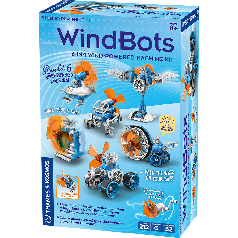 WindBots | 6-in-1 Robotics Kit