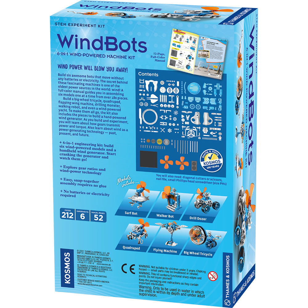 WindBots | 6-in-1 Robotics Kit