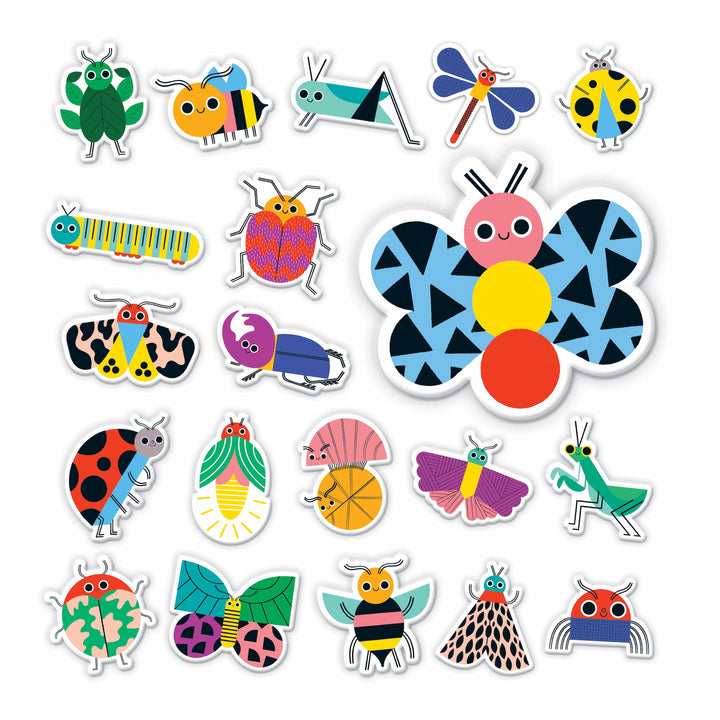 Stickable Bath Shapes: Bug Out!