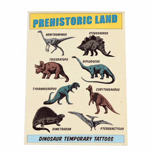 Temporary Tattoos | Prehistoric Land