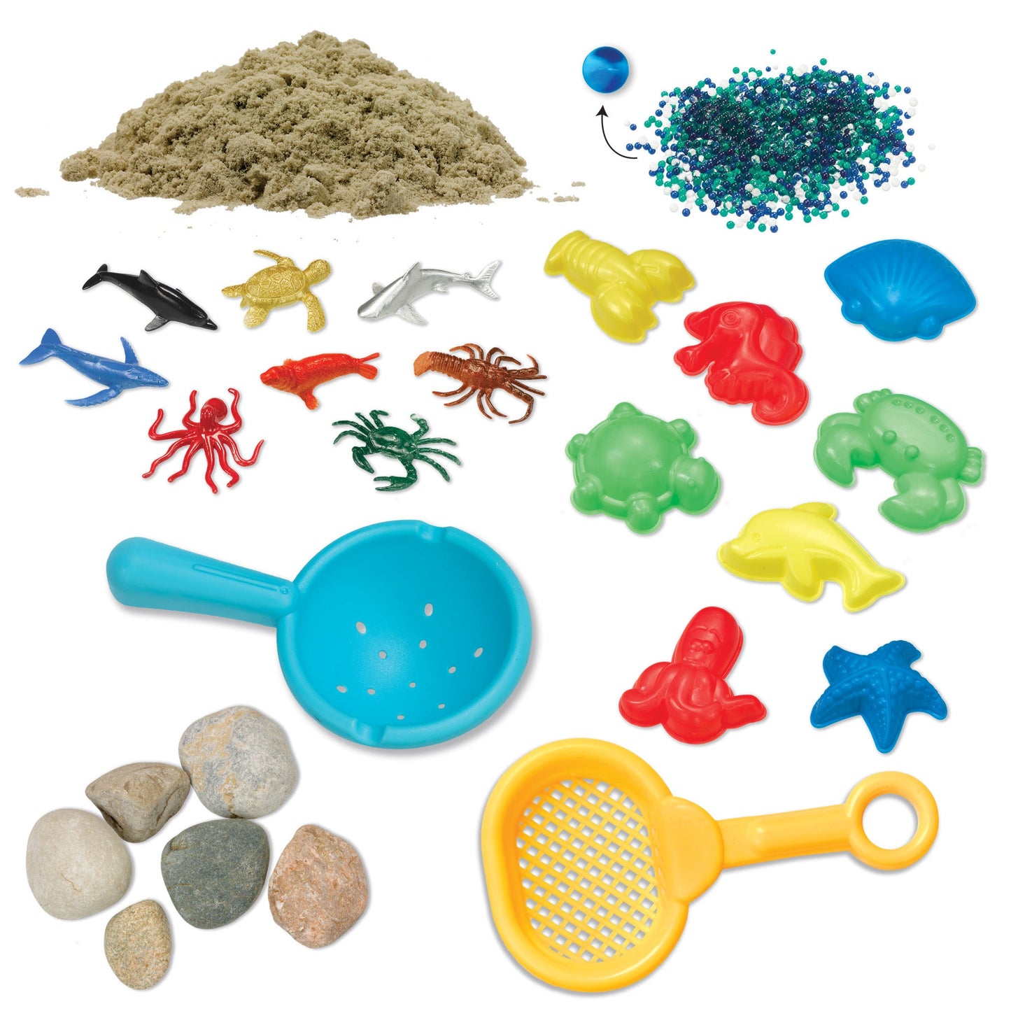 Sensory Bin | Ocean & Sand