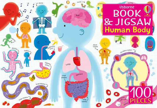 Book and Jigsaw: Human Body