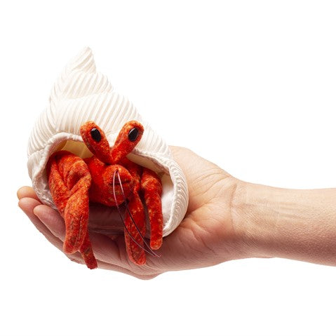 Mini Hermit Crab Finger Puppet