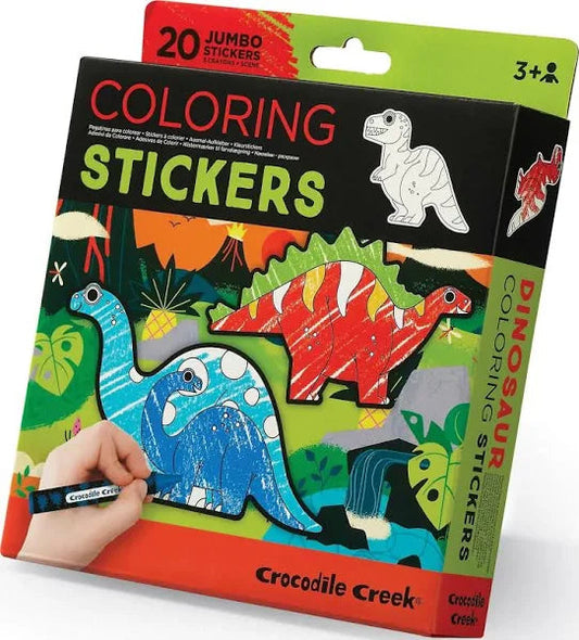 Coloring Stickers | Dinosaur