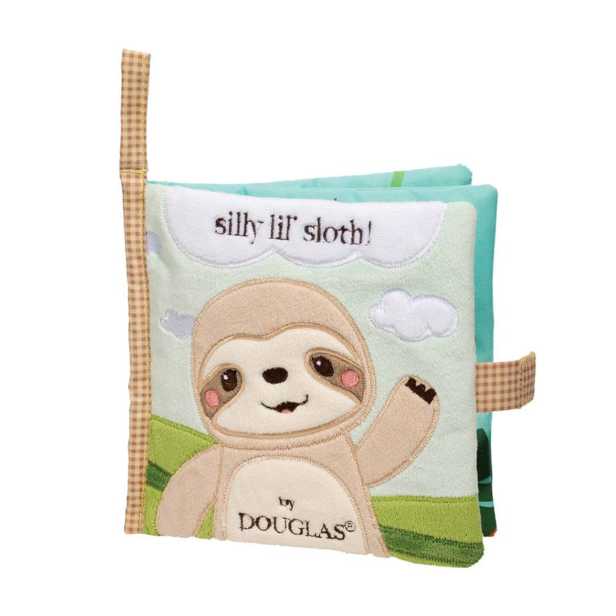 Silly Lil' Sloth Soft Baby Book | Douglas Cuddle Toys