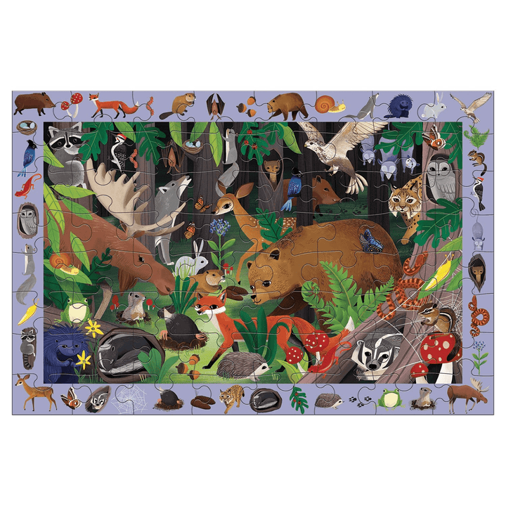 Woodland Forest 64 Piece Search & Find Puzzle